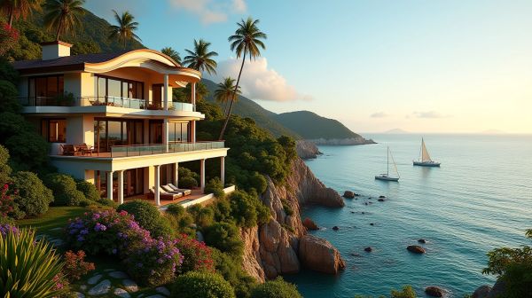 Choisir une villa de prestige en Guadeloupe avec vue mer chocolatée et l'avis des experts